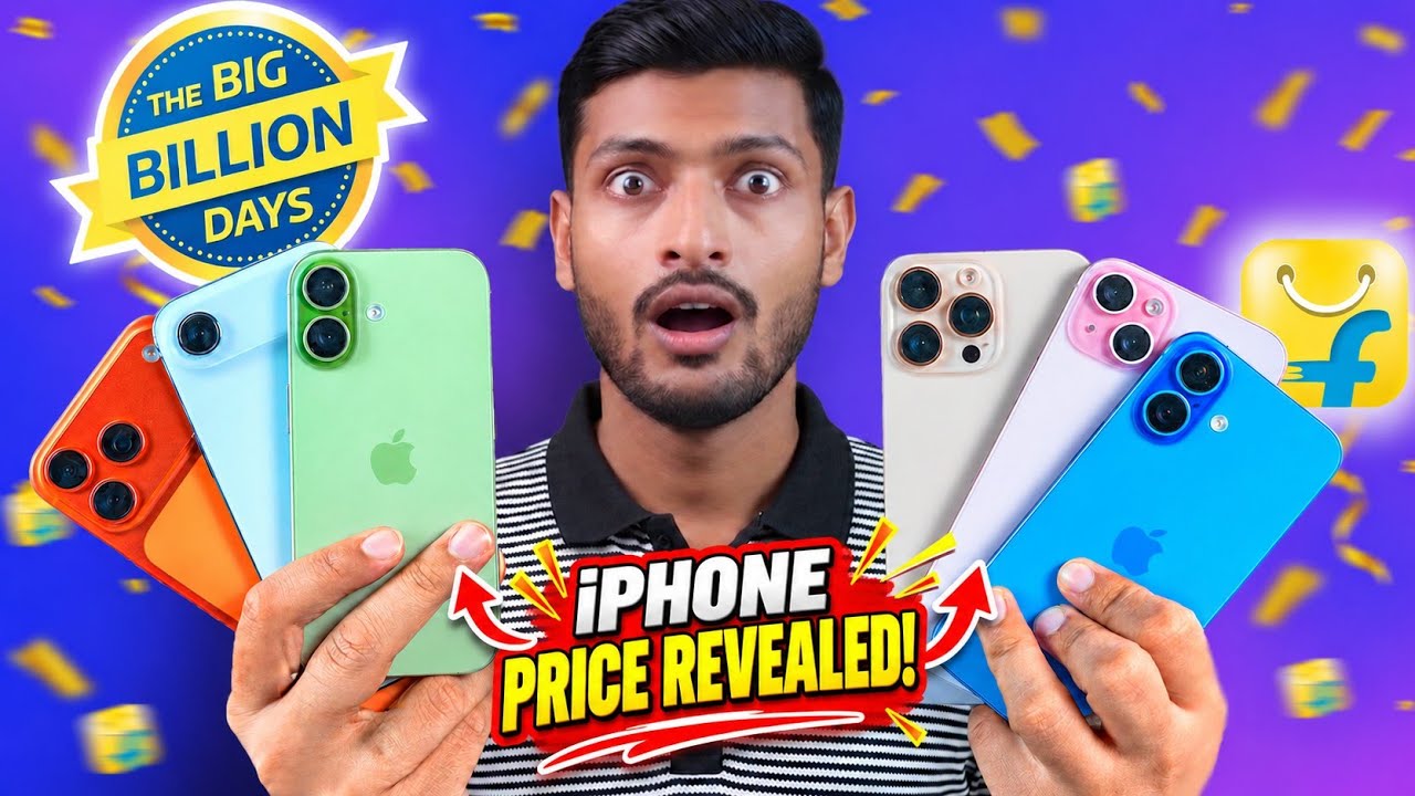 All iPhones  Price Revealed in Flipkart BBD Sale 2026 | All iPhone Price Drop! 