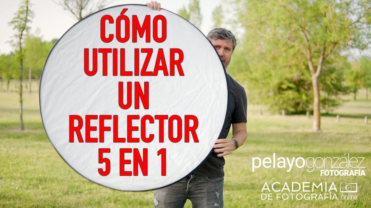 ⚪ Cómo USAR un REFLECTOR 5 en 1 - Mejora tus retratos en días soleados
