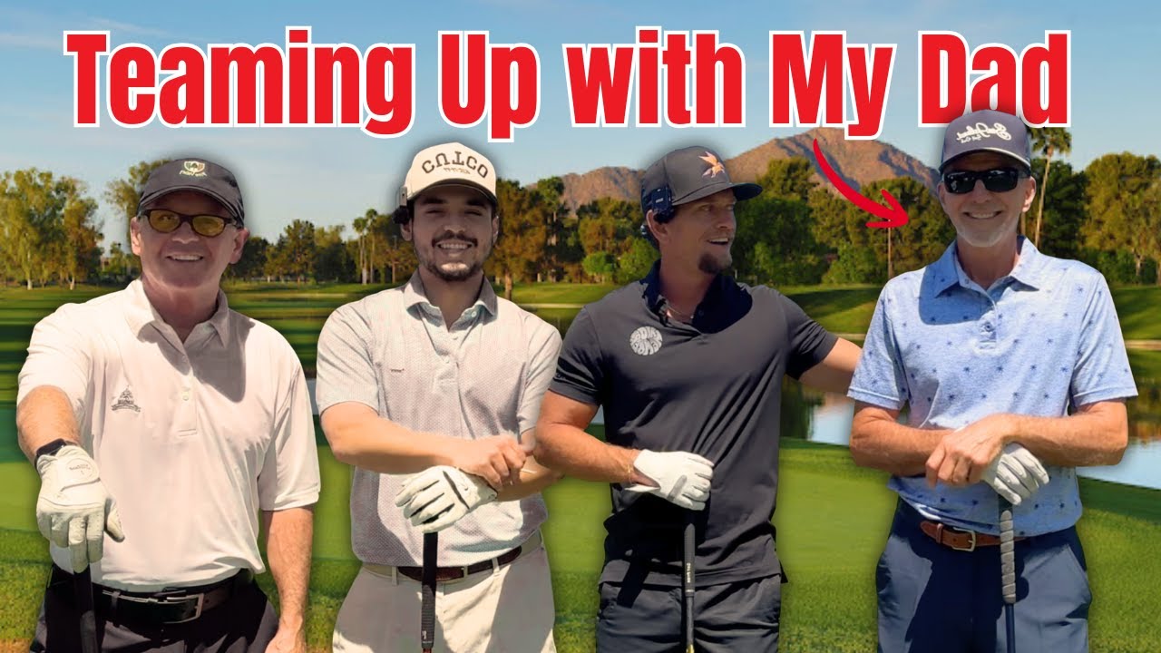 I Teamed Up With My Dad in the Most Competitive Father Son Golf Match Ever