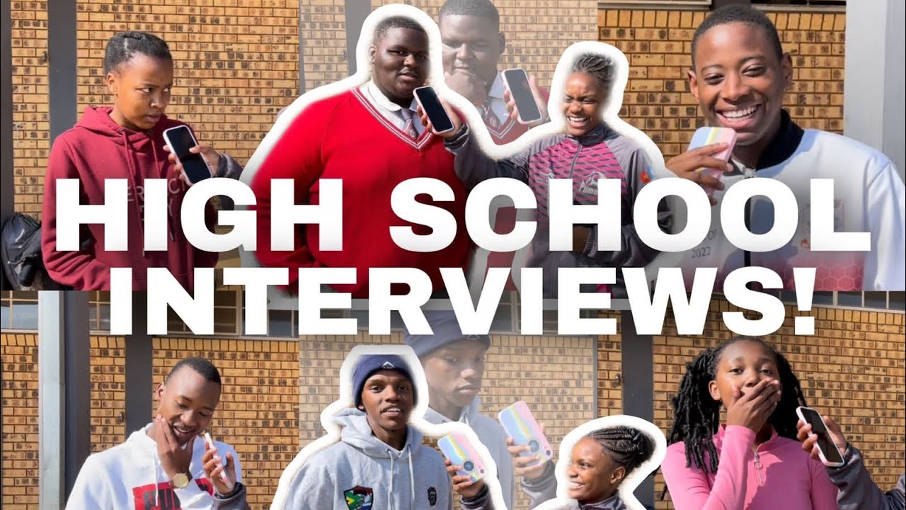 HIGH SCHOOL INTERVIEW PART 2//asking learners trick questions💡