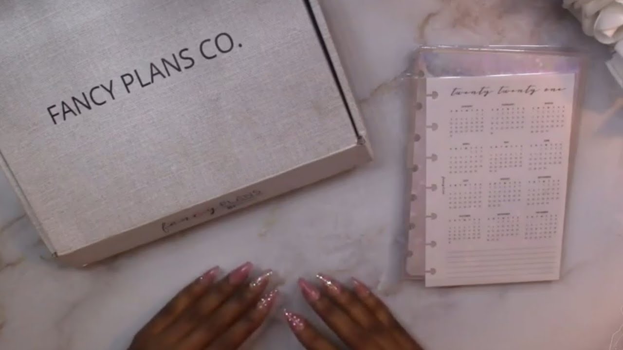 Setting up my Fancy Plans Co Mini 2021 Planner | 📒 Dashboard Layout | Discbound Planner