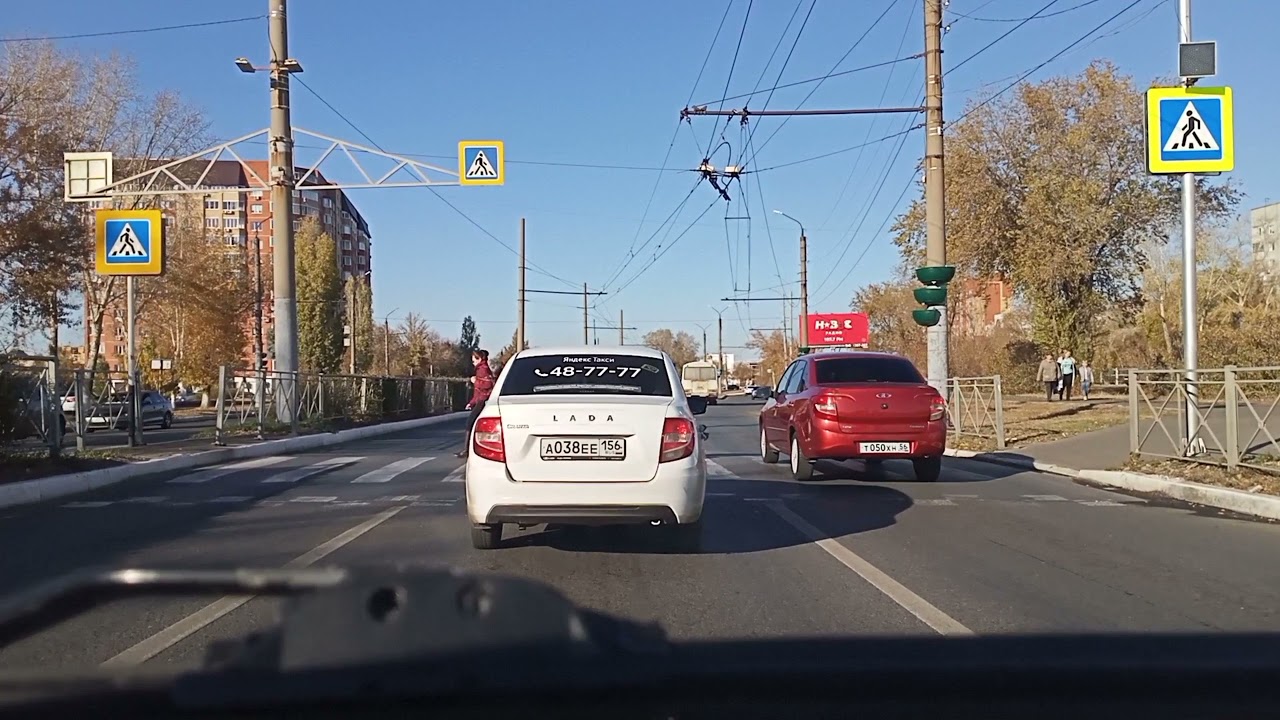 Автопрогулка Оренбург. Через 