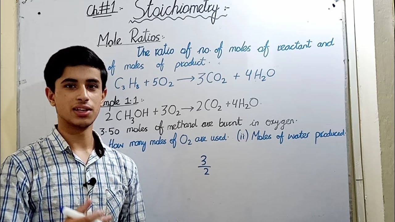 Lec_2 Stoichiometry Mole ratios in Stoichiometric Calculations Class 11 Federal board Ch#1