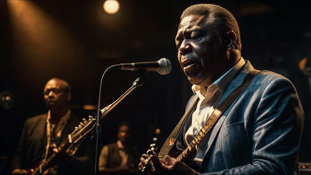 B.B. King Inspired Blues &ndash; Soulful Guitar & Slow Blues Groove　B.B.キング影響されたブルース - ソウルフルなギターとブルースのグルーヴ