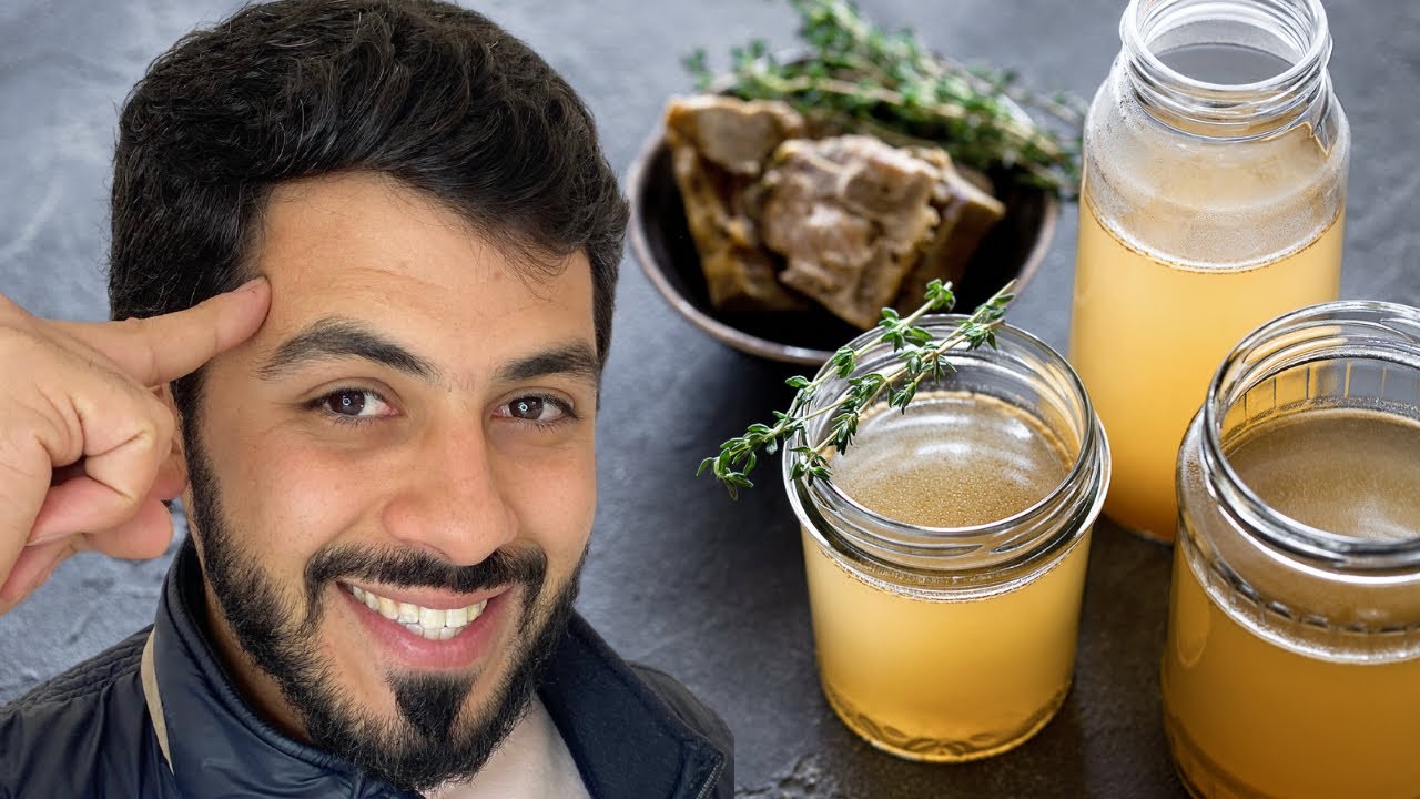 ‎مرق العظام: 8 أسرار وفوائد + الطريقة خطوة بخطوة 🍲💪