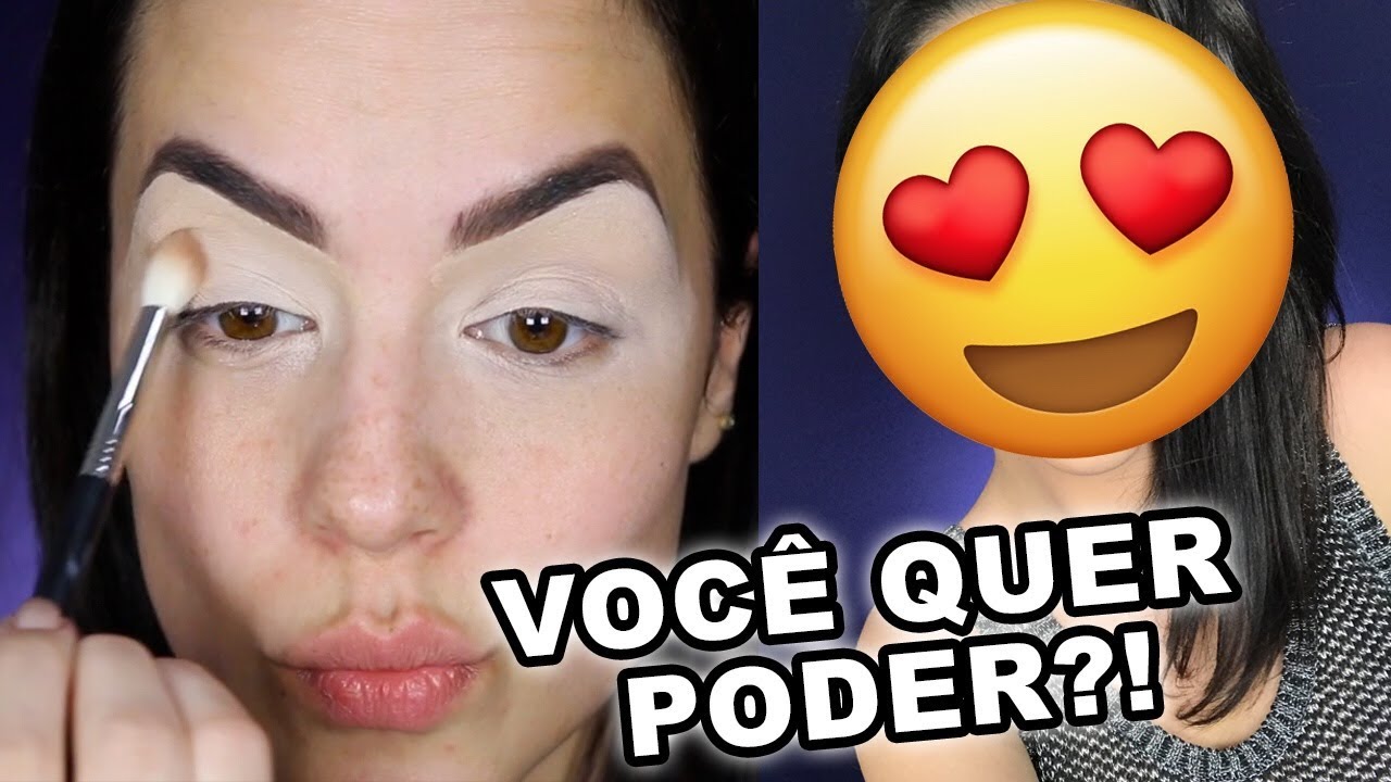 FIZ UMA MAQUIAGEM PARA CHAMAR DE PODEROSA E TOMBAR  AZINIMIGA!