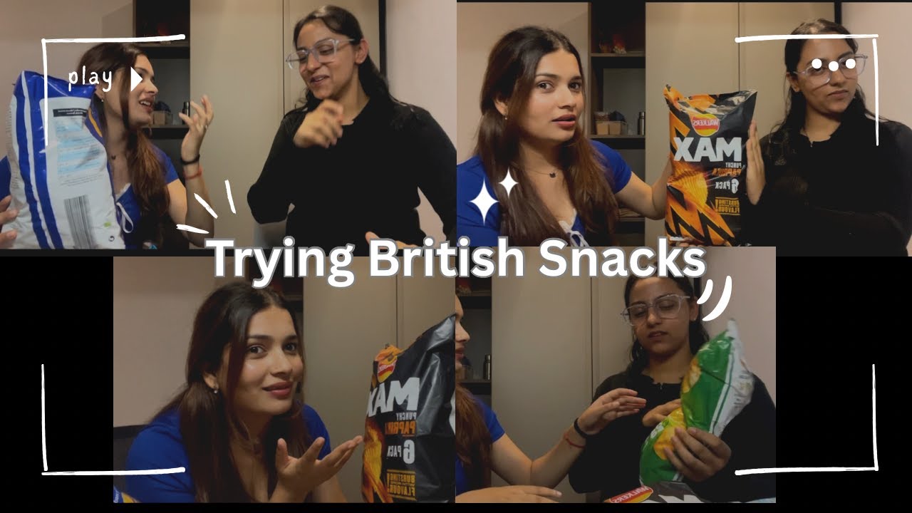 First Impressions of British Snacks: Are they really good?