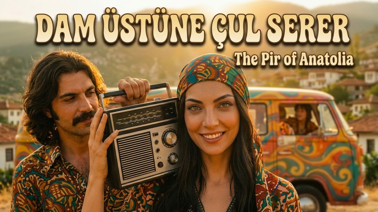 1970'ler Geri Döndü! 🎸 Dam Üstüne Çul Serer | Anadolu Psychedelic Rock | The Pir of Anatolia