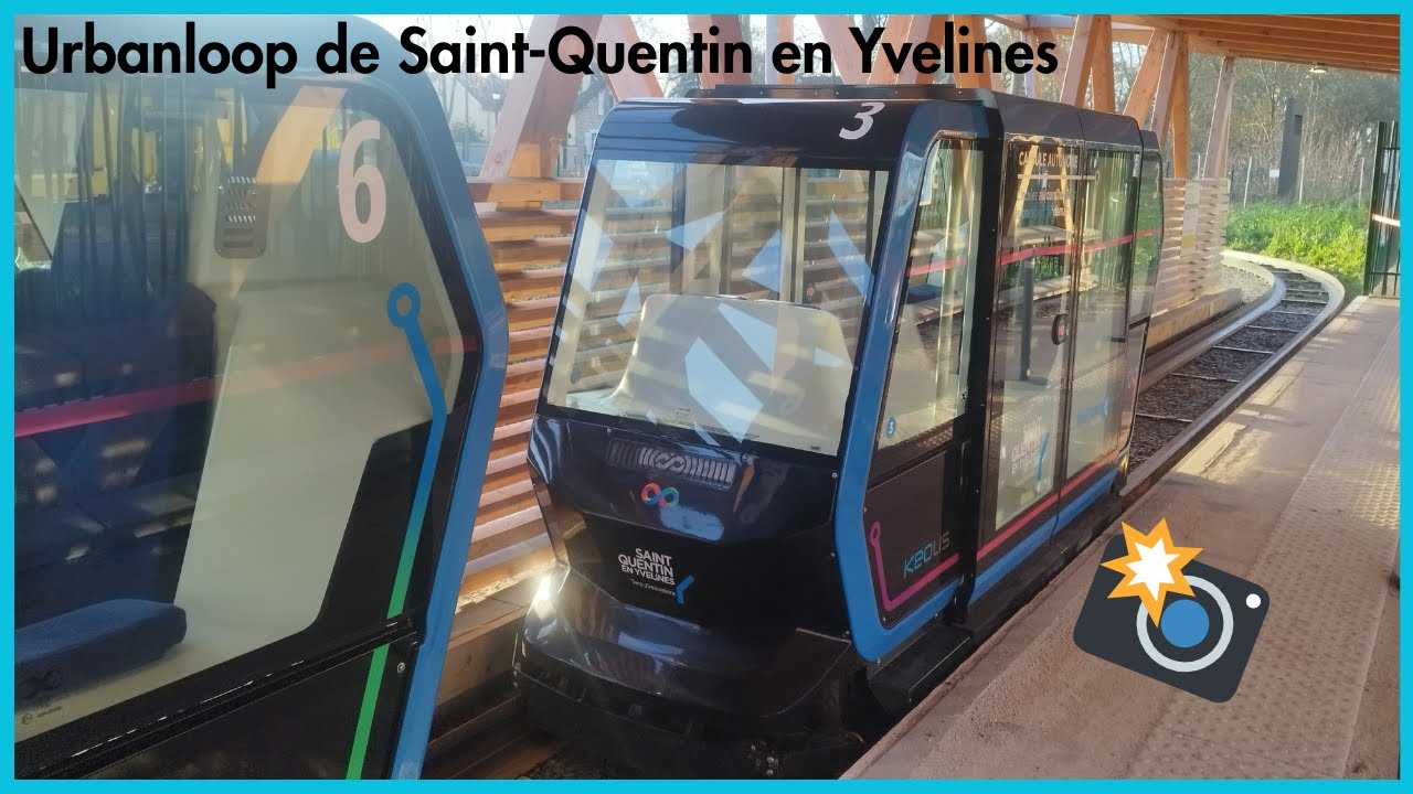 [Cab Ride] L'Urbanloop de Saint-Quentin en Yvelines