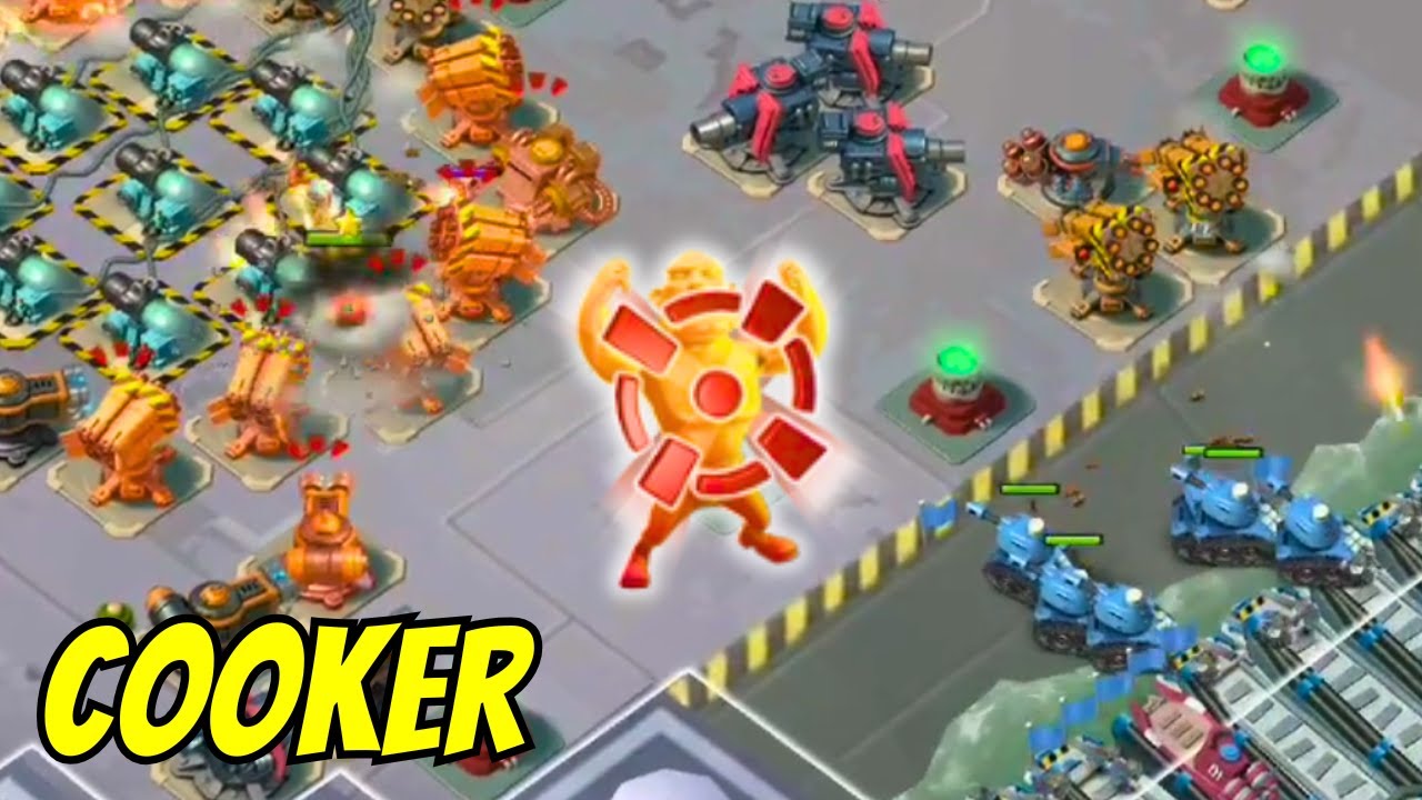 Cooker 2 Attacks! Bombardier Strategy (Boom Beach Operations)