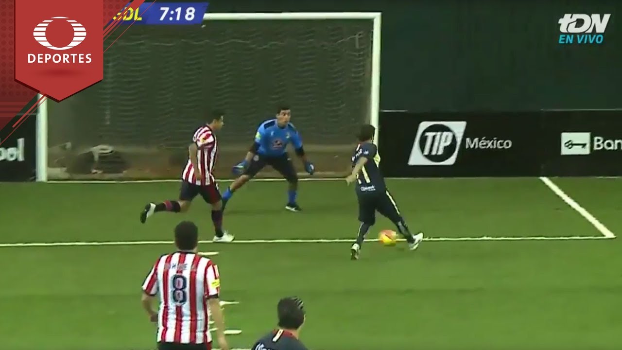 Gol de Chitiva | Am&eacute;rica 3 - 2 Chivas | Juego de Leyendas | Televisa Deportes