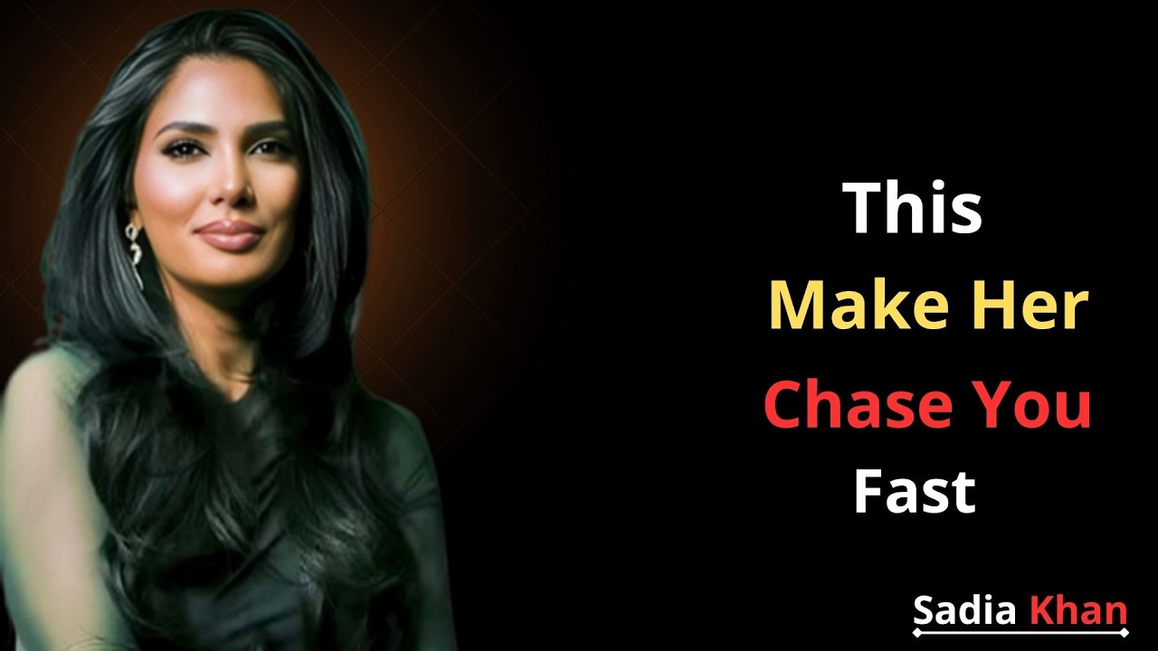 The One Move That Makes Her Chase You Fast || Female Psychology  Speech Sadia Khan