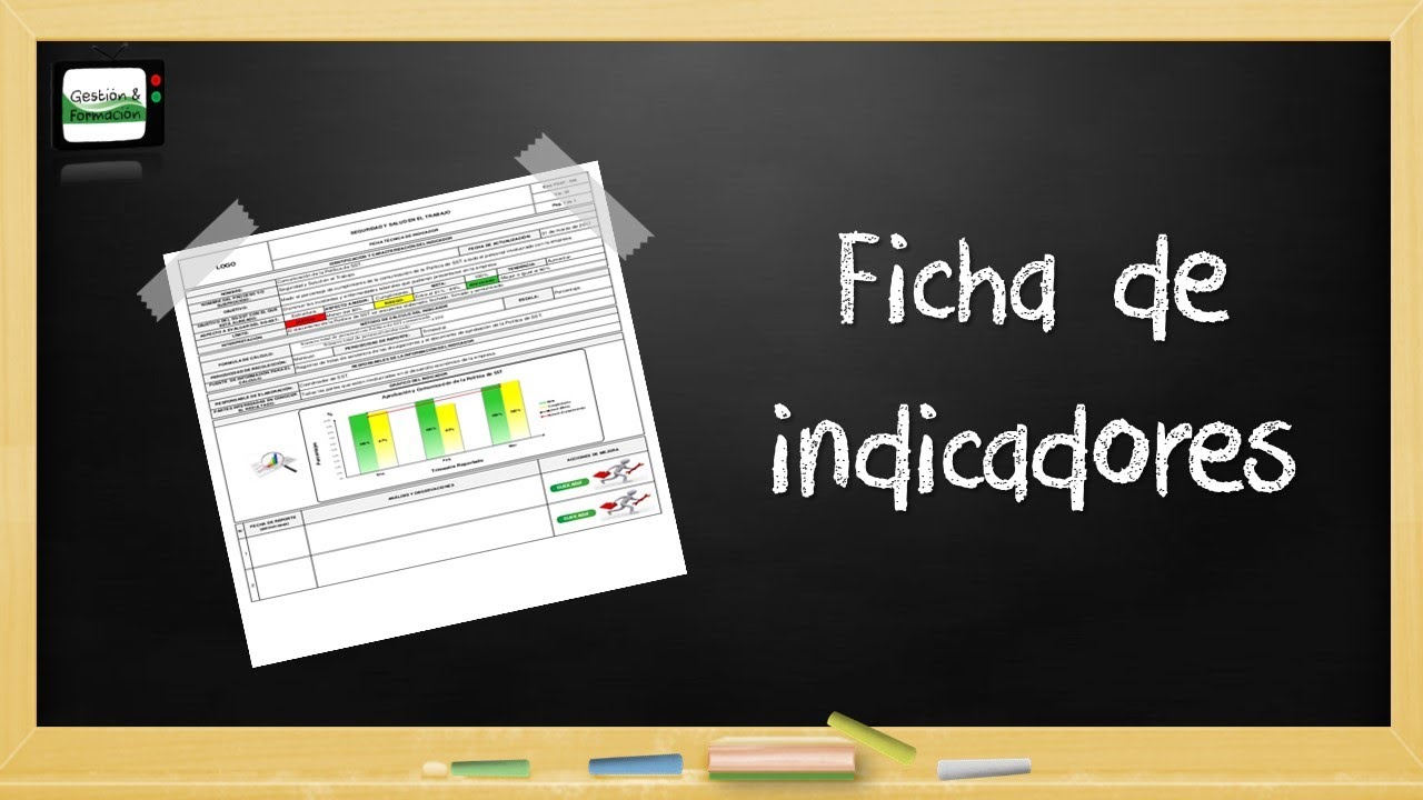 Cómo hacer una ficha de indicadores? 📊