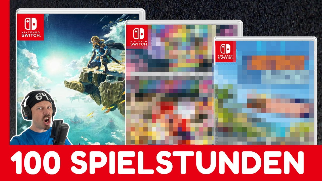 10 Nintendo Switch Spiele mit 100 Stunden Spielspaß ❤️ Empfehlungen von Tami und Rob