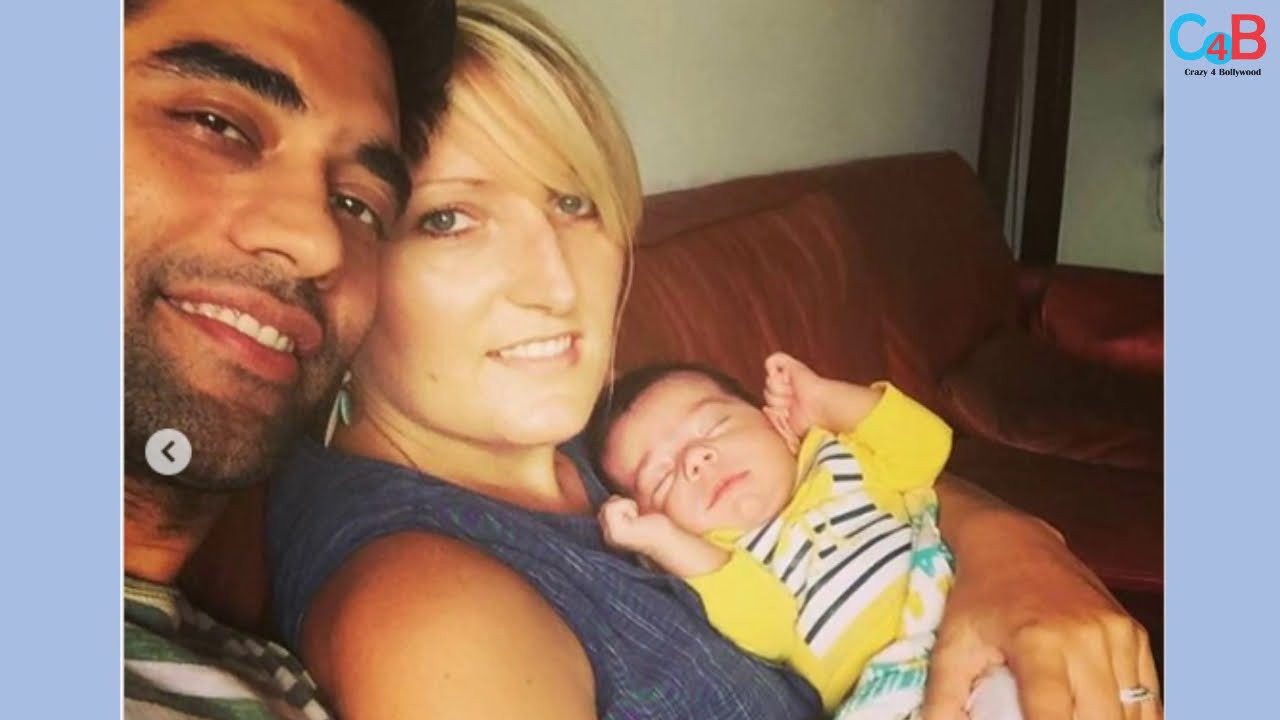 The Picture Of Kushal Punjabi With His Son