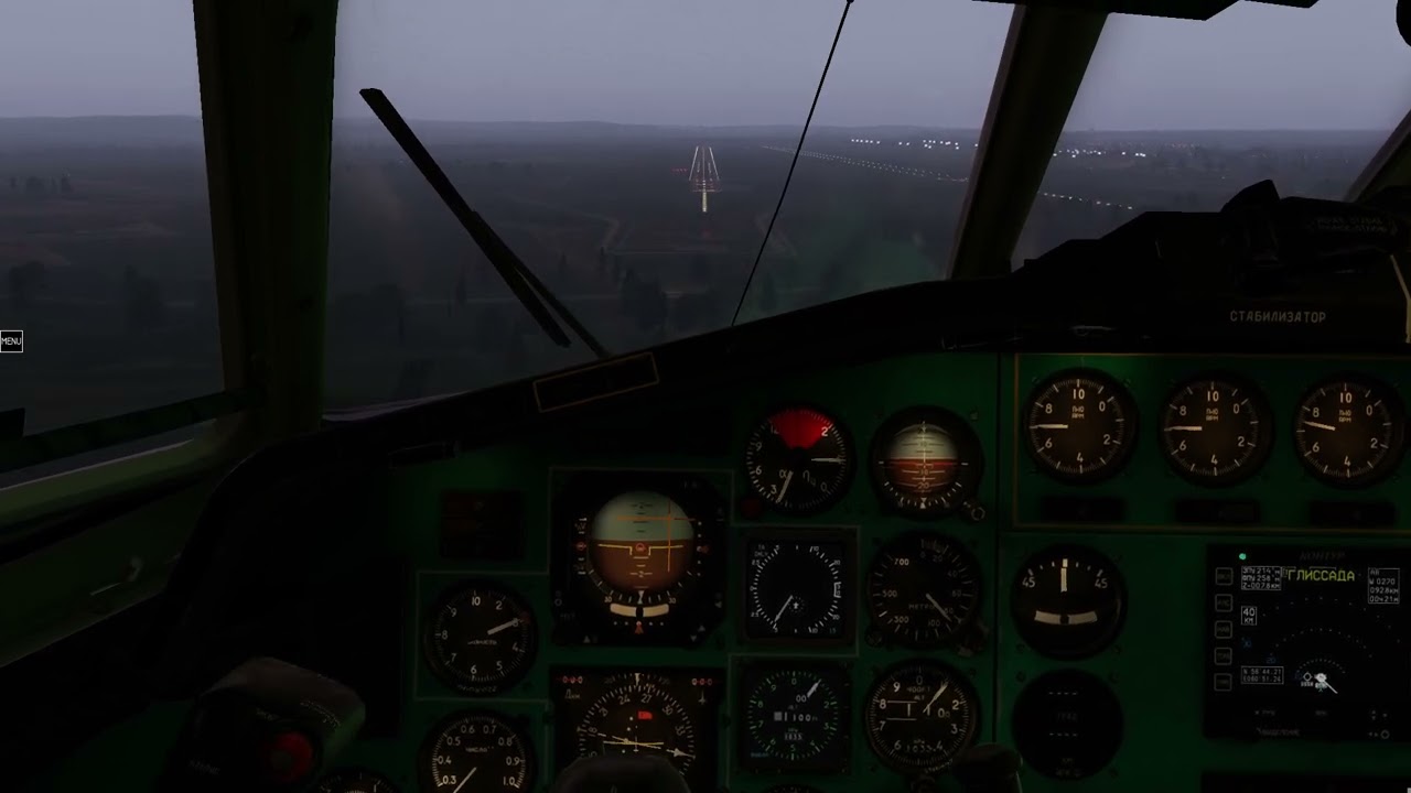 X-PLANE 11 | ТУ-154м посадка в аэропорту Кольцово | Landing in USS