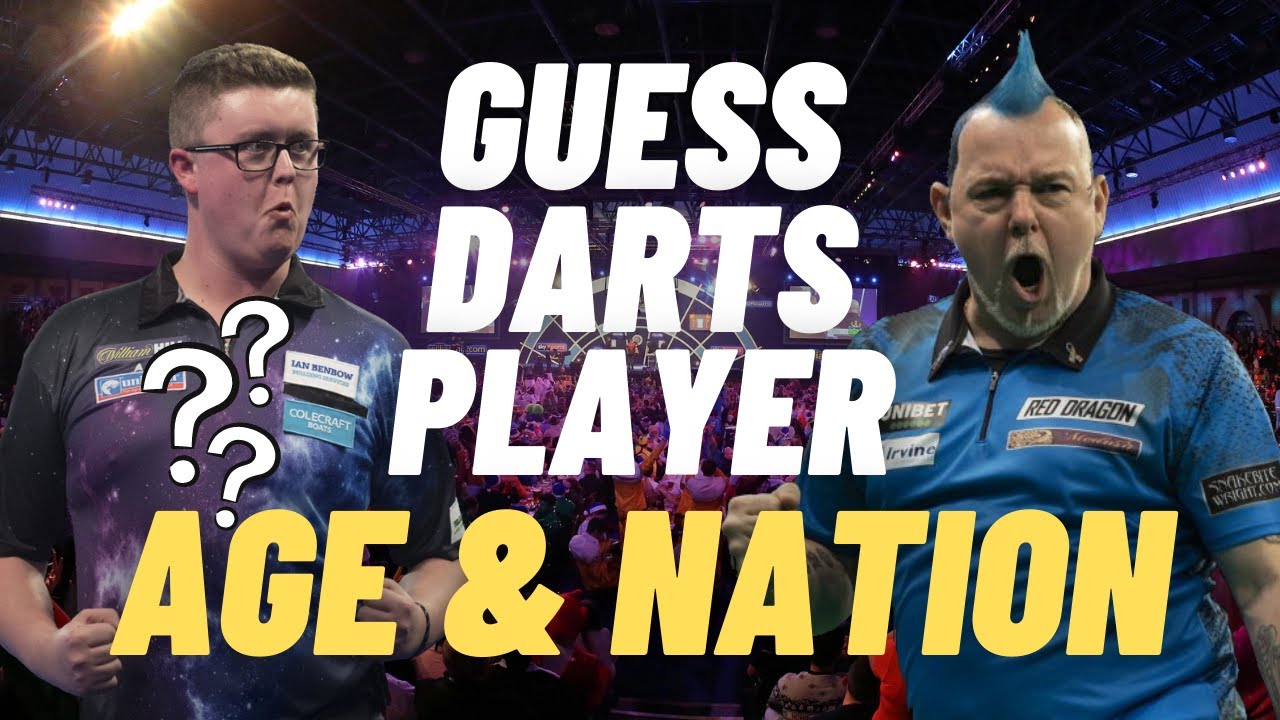 GUESS the Darts Players by their AGE & NATION 🎯 #8