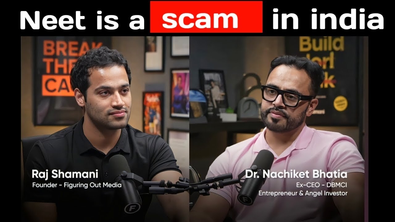 Why neet ( mbbs) is a scam in india ⚡ || Raj shamani || Dr. Nachiket Bhatia ( angel Investor )