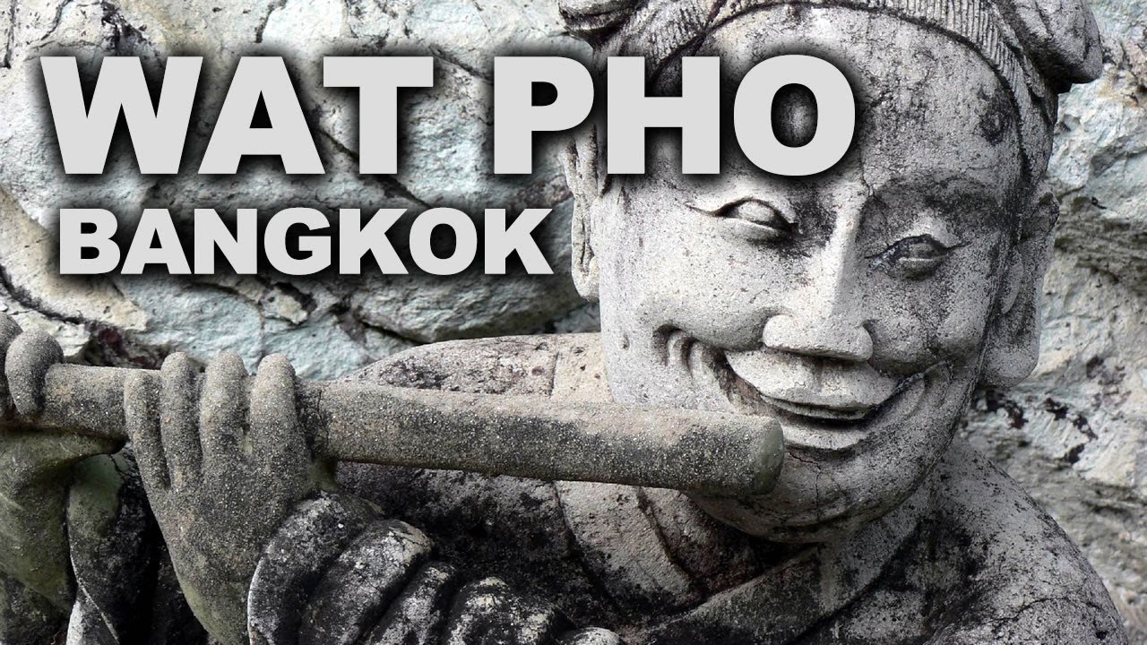 Wat Pho, the Temple of the Reclining Buddha in Bangkok