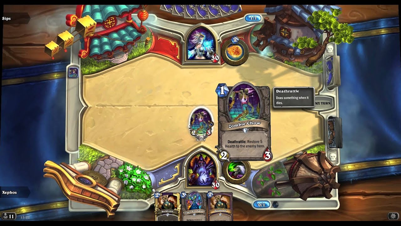 Hearthstone GvG #1 - Best of 3 (Sips vs. Lewis)