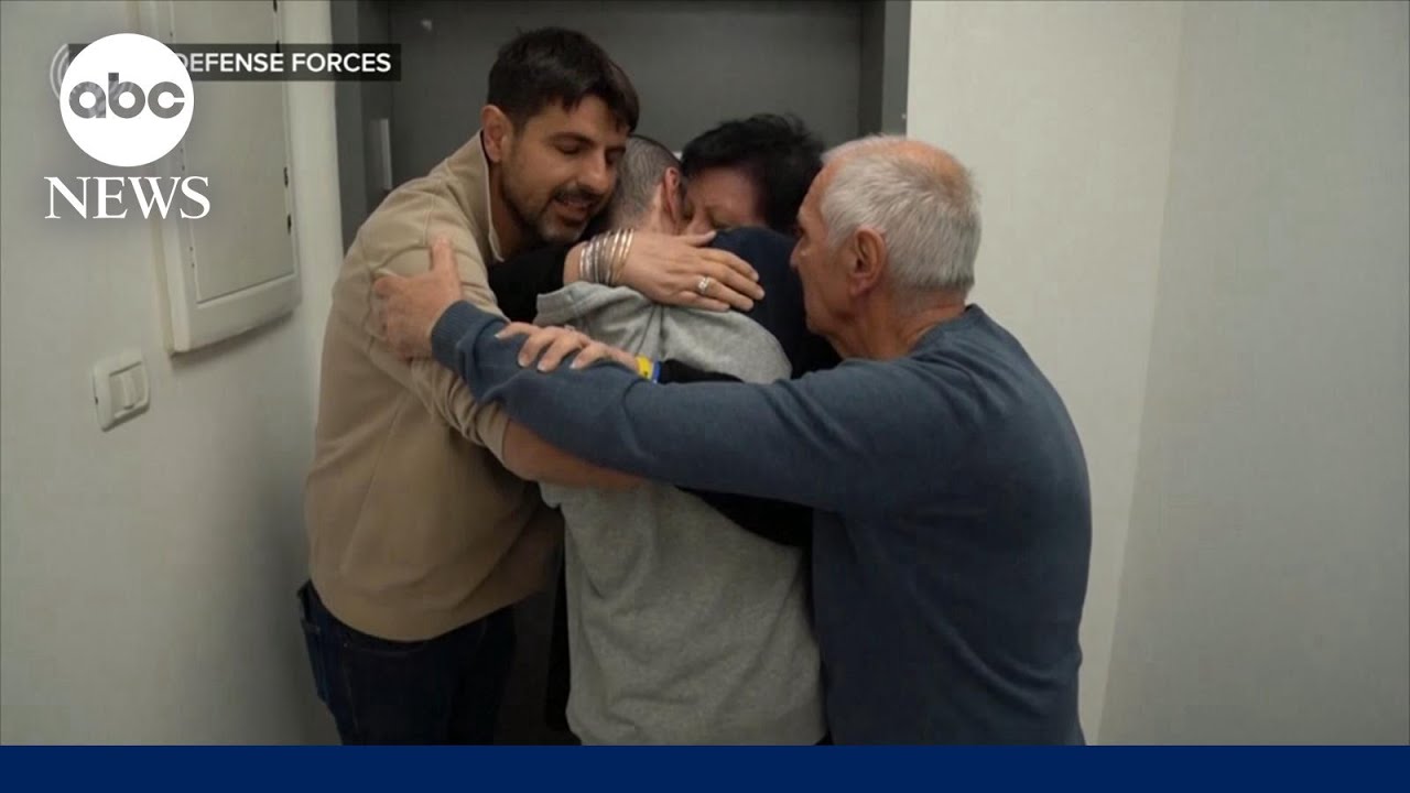 'Frail' and 'gaunt': Freed Israeli hostages were abused, families say