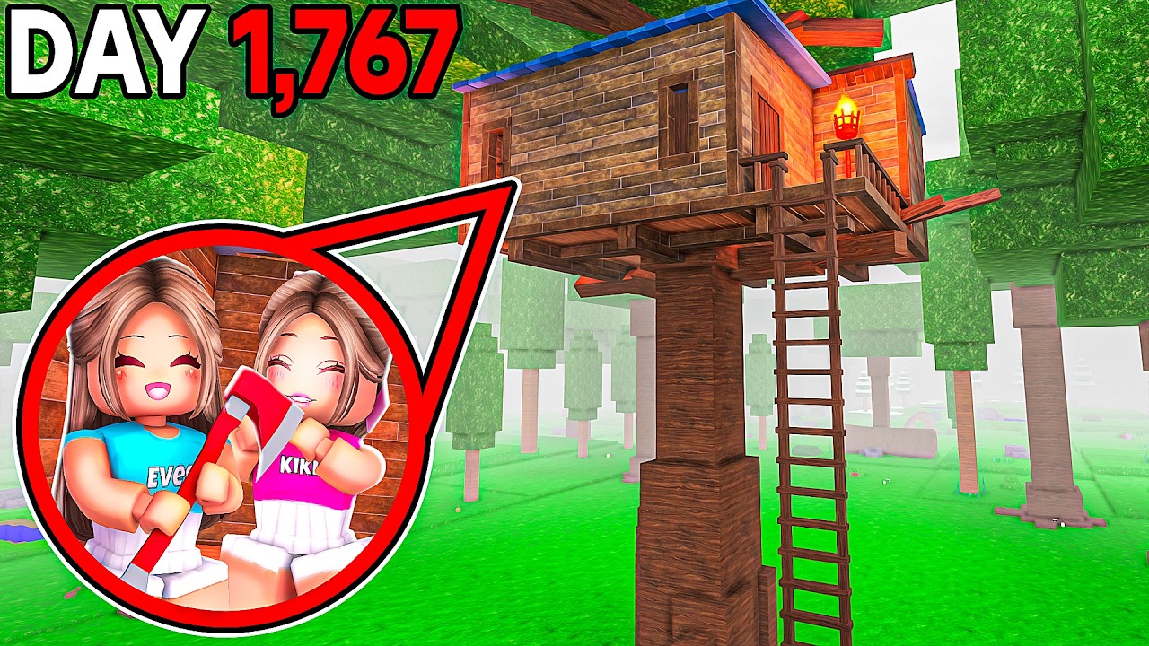 SURVIVING 99 Nights IN A TREEHOUSE