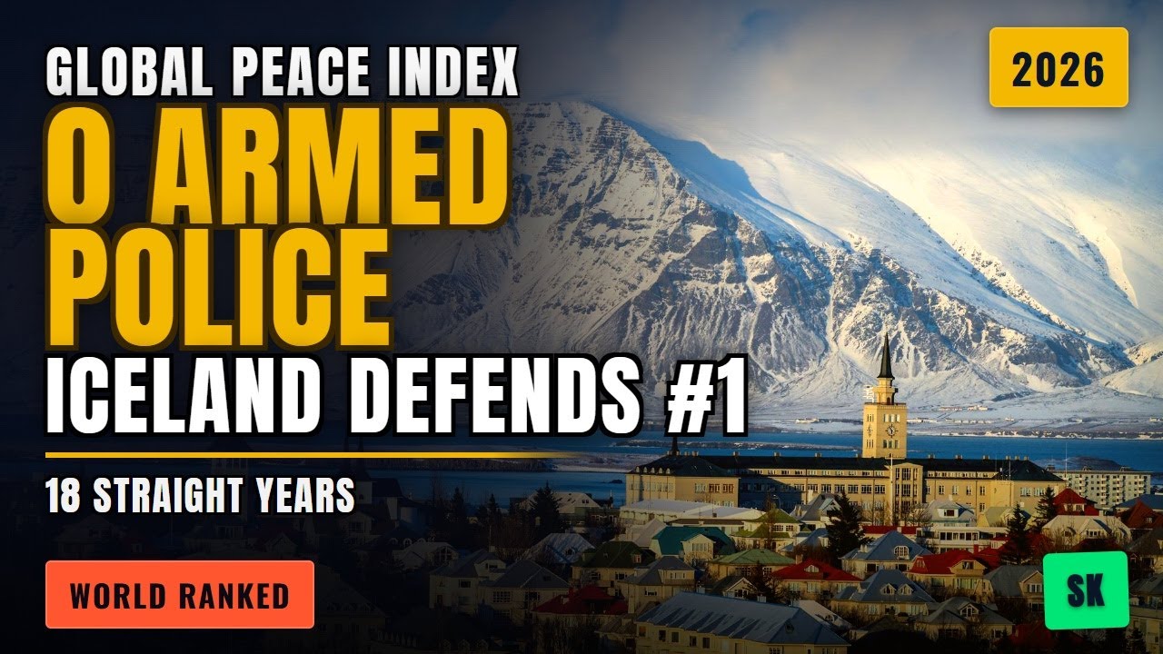 Top 10 Safest Countries on Earth &mdash; One Has 0 Armed Police Nationwide