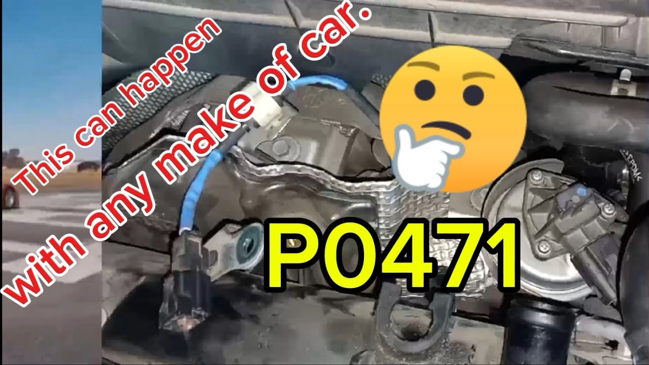 Mazda 1.5 diesel 2018.Exhaust pressure sensor foult. P0471.