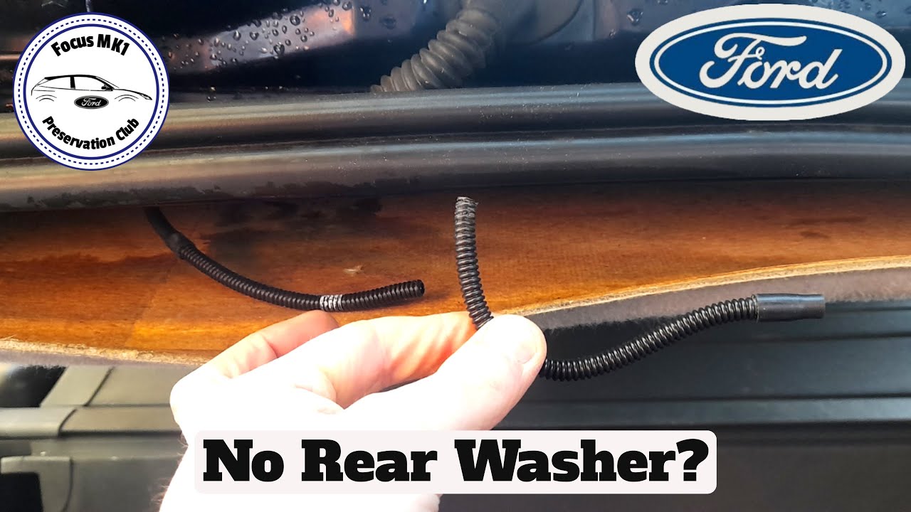 Focus MK1 - Fixing a broken rear washer!