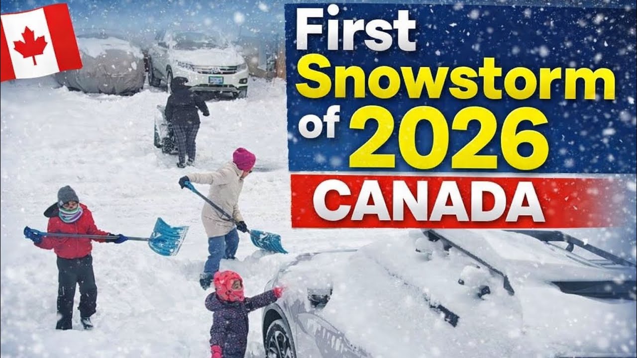 SURVIVING CANADA'S FIRST SNOWSTORM OF 2026 