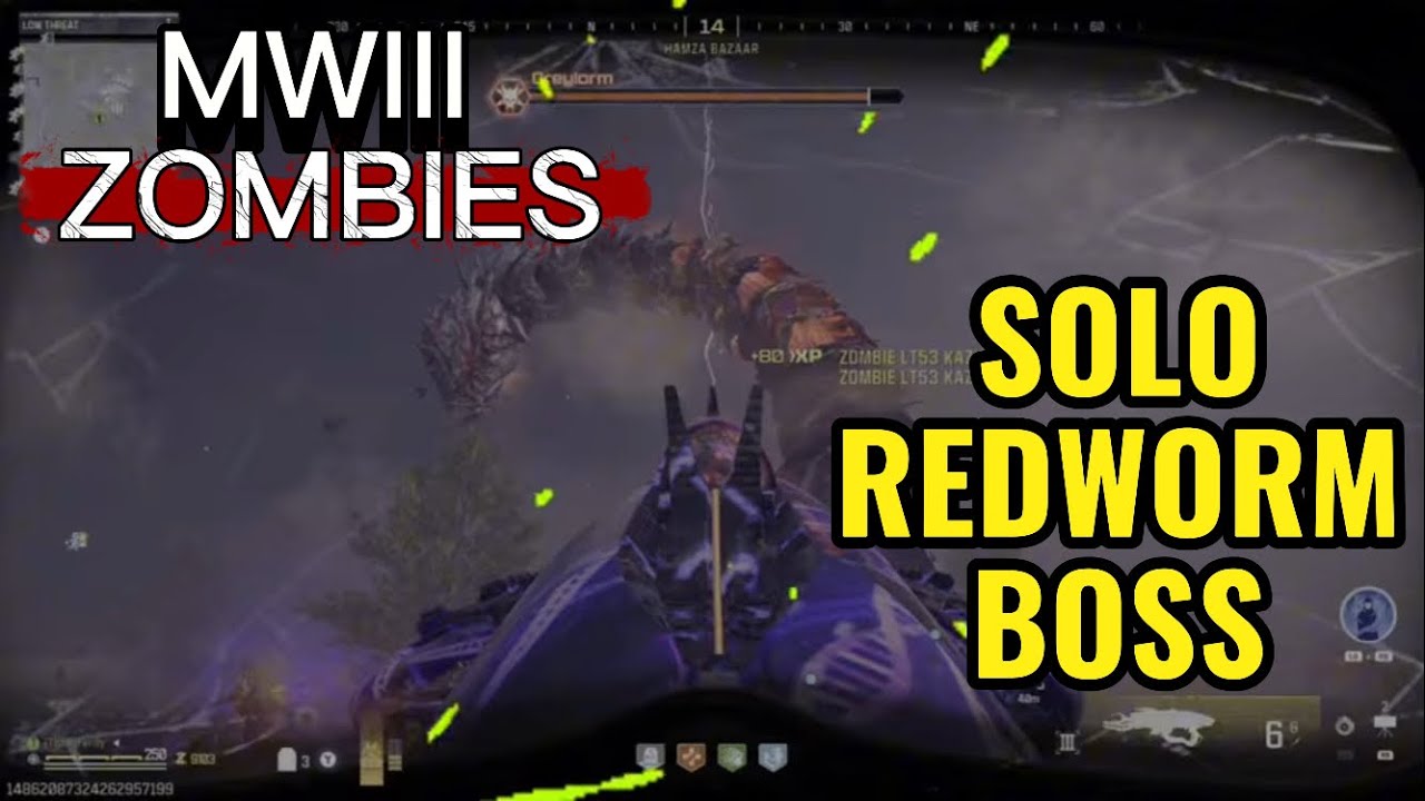 SOLO Red Worm🪱 Boss Fight MWZ (with commentary)