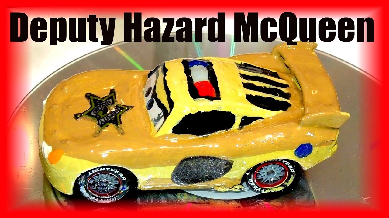 Pixar Cars Customs Deputy Hazard Lightning McQueen