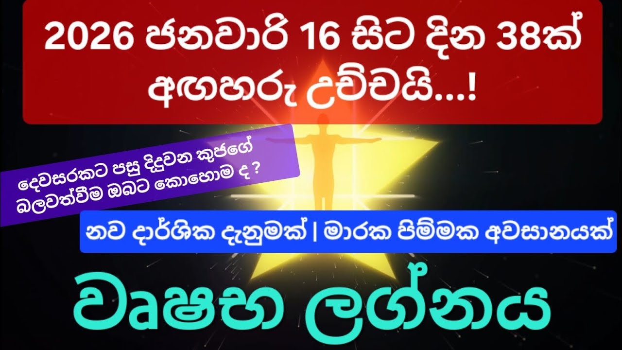 Vrushaba Lagnay | අඟහරුගේ බලවත්වීම වෘෂභ ලග්න හිමි ඔබට කොහොම ද ?