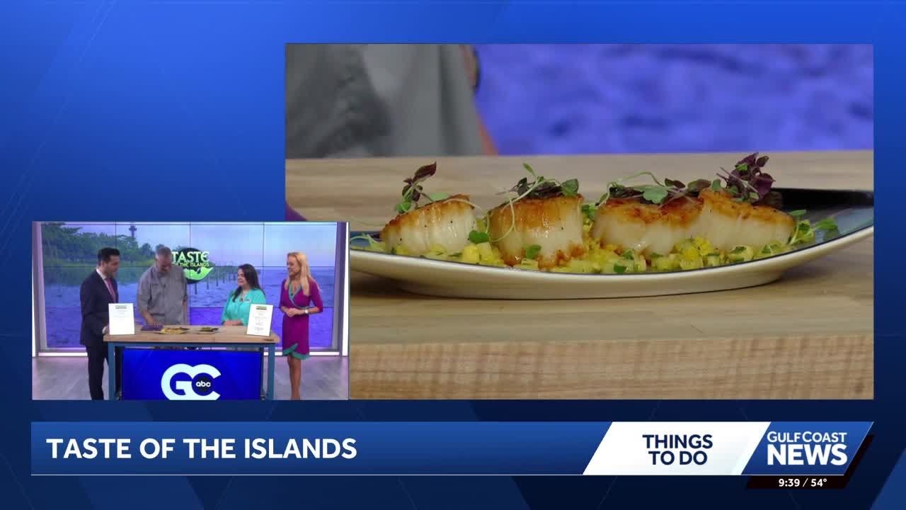 Head chef of Cielo visits the studio ahead of 'Taste of the Islands' in Sanibel