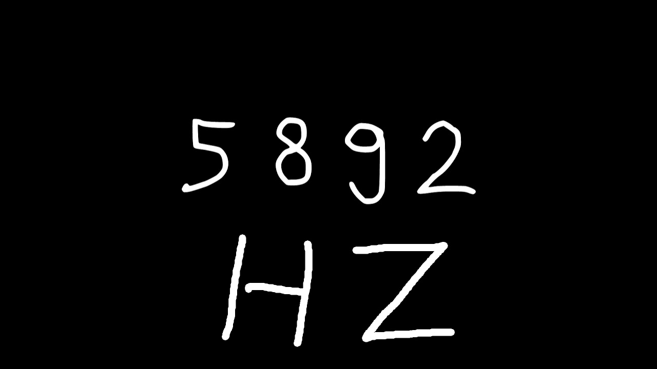 5892 hz