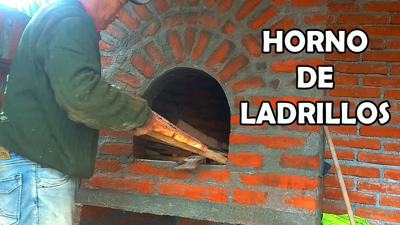 CONSTRUCCIÓN HORNO DE LADRILLOS CON BARRO | Construcción de Horno de Barro Paso A Paso