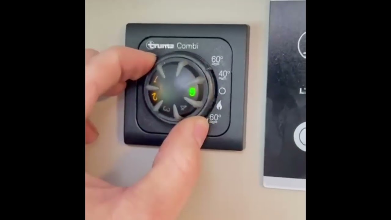 Combi 6C analogue control panel 
