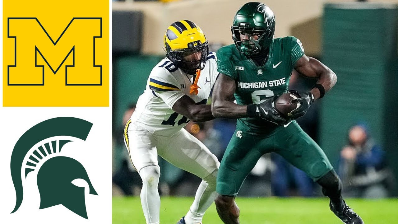 #24 Michigan vs Michigan State Highlights | 2025 College Football Week 9
