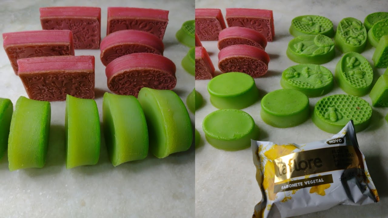 como fazer sabonete caseiro a melhor multiplicação de sabonetes Laflore com   (3 fiz 22 )