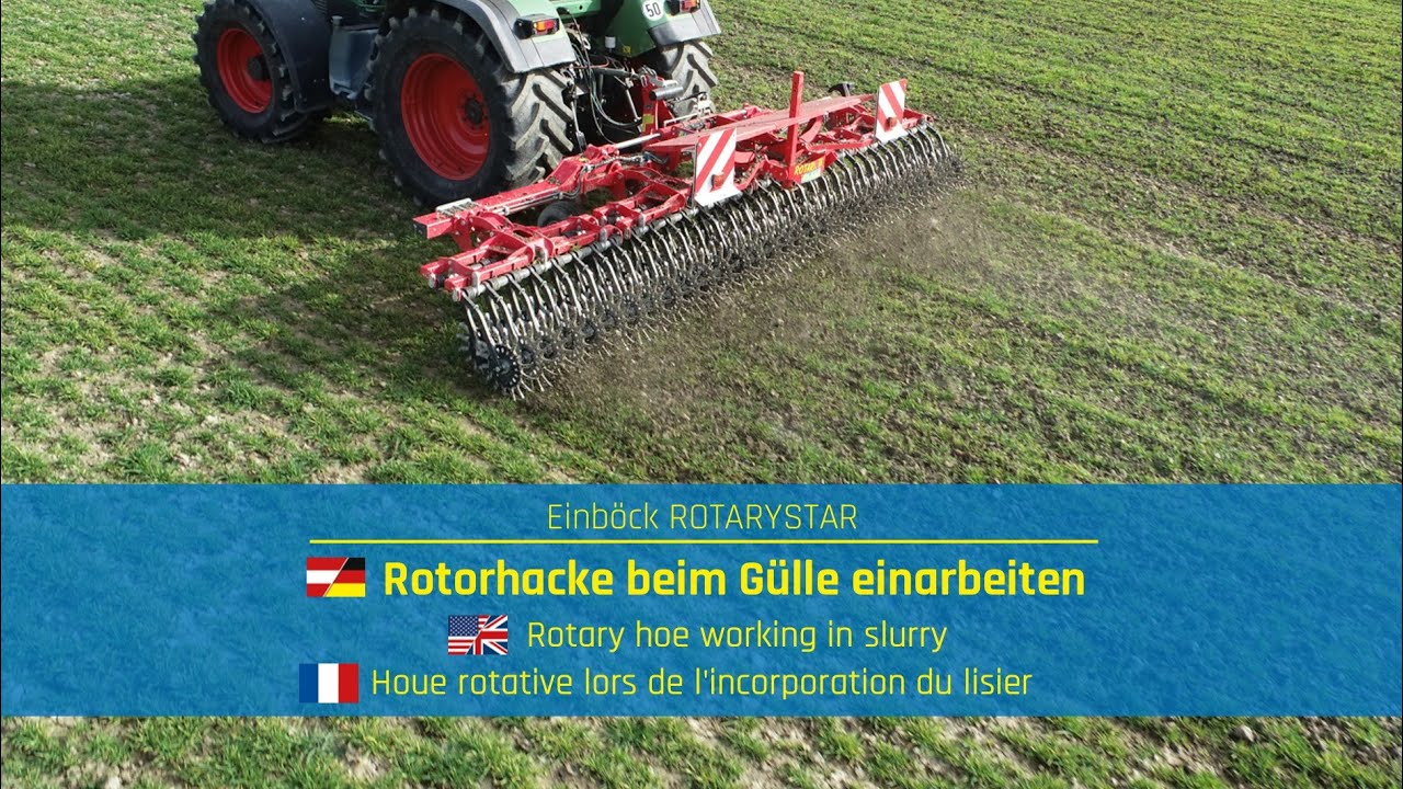 Rotorhacke in Getreide | Rotary hoe in grain | Houe rotative ROTARYSTAR - Einb&ouml;ck Shortclip #47