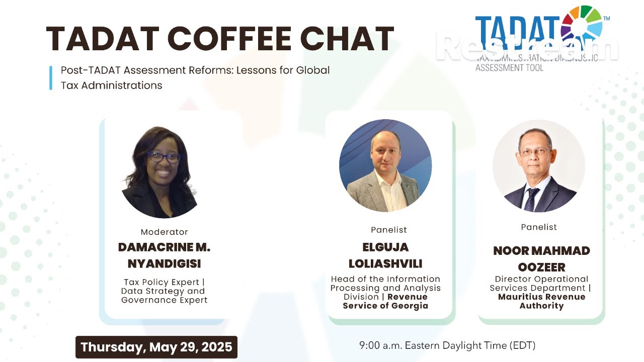 TADAT Coffee Chat - May 29,2025