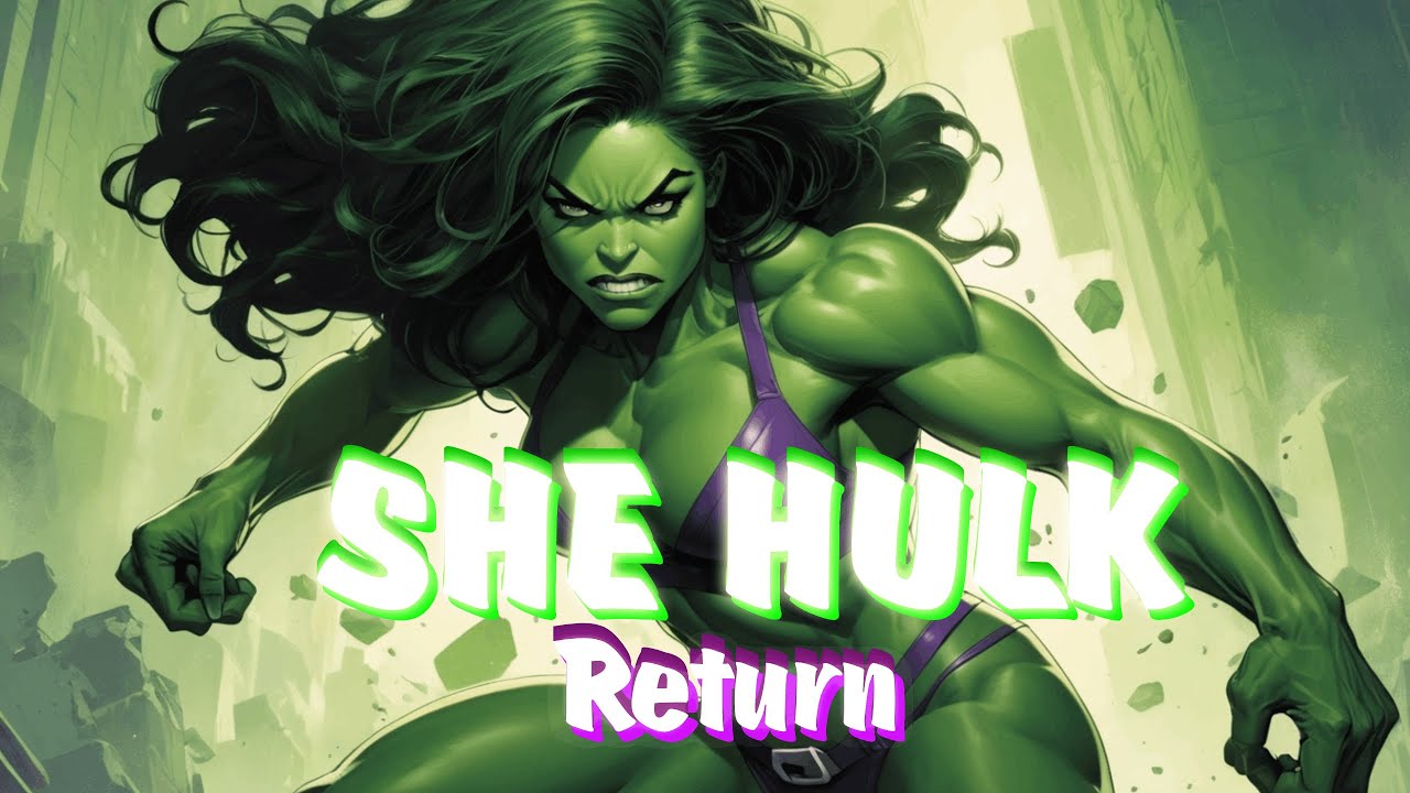 She Hulk Return! Unreal Engine 5, iClone 8 Cinematic!