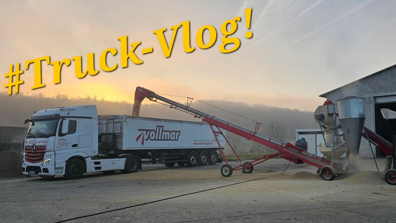 NEU!!! Truck-Vlog: 🌾Gerste von Gößnitz (Thüringen) nach Magdeburg 4k UHD 