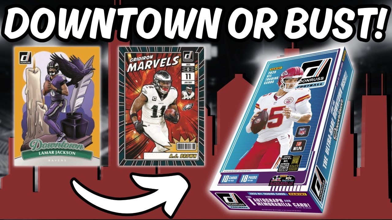 В ЦЕНТРЕ ГОРОДА ИЛИ В РАЗОРВЕ! Обзор футбольной коробки Panini Donruss 2025 года!
