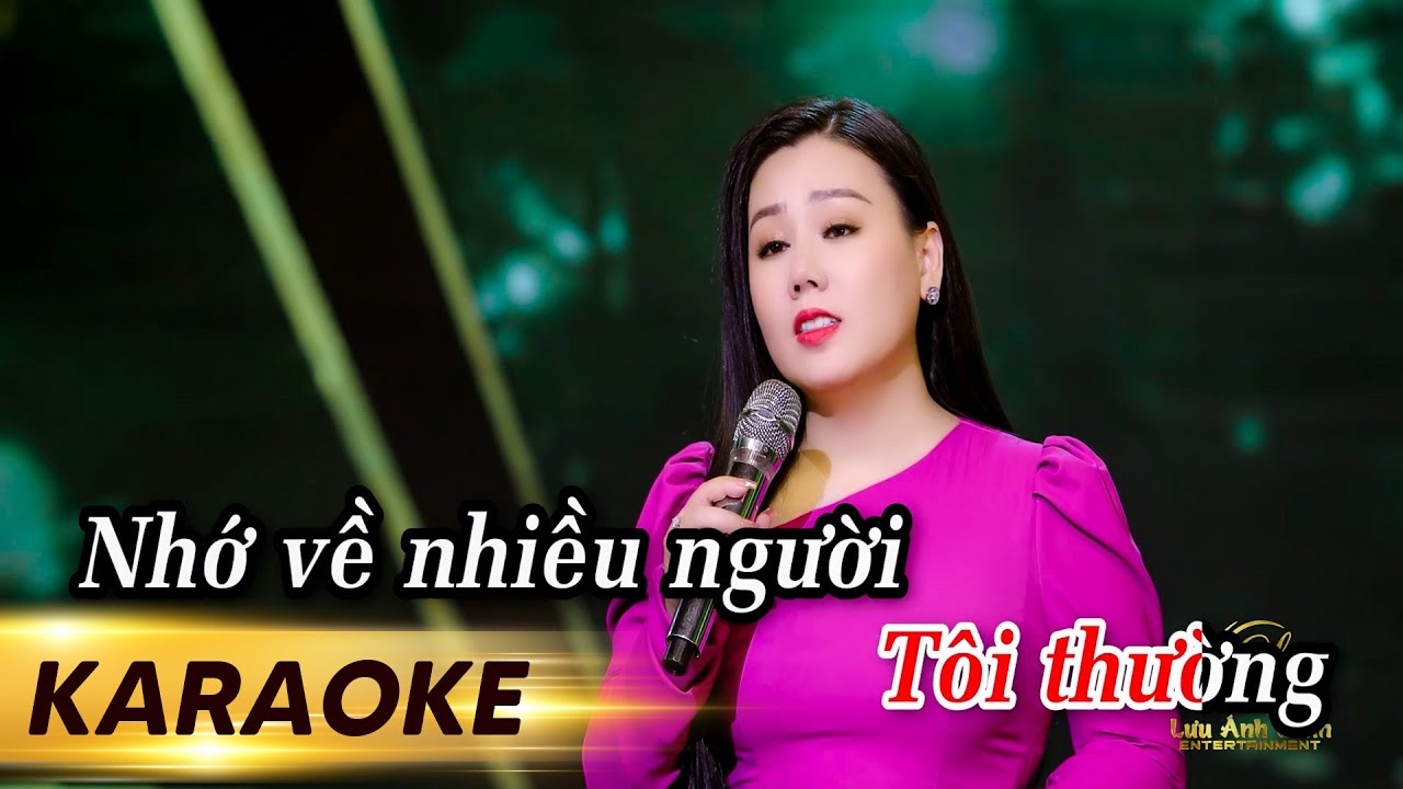 KARAOKE Một Đời Người Một Rừng Cây - Lưu Ánh Loan | Beat Gốc