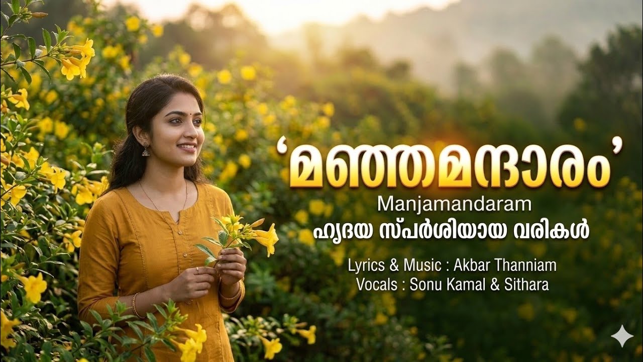 മഞ്ഞമന്ദാരം | HEART TOUCHING SONG | Melody @Akbar_Thanniam