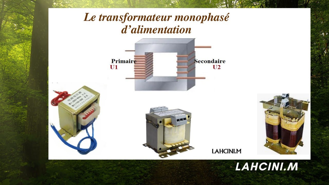Transformateur monophasé (Cour)