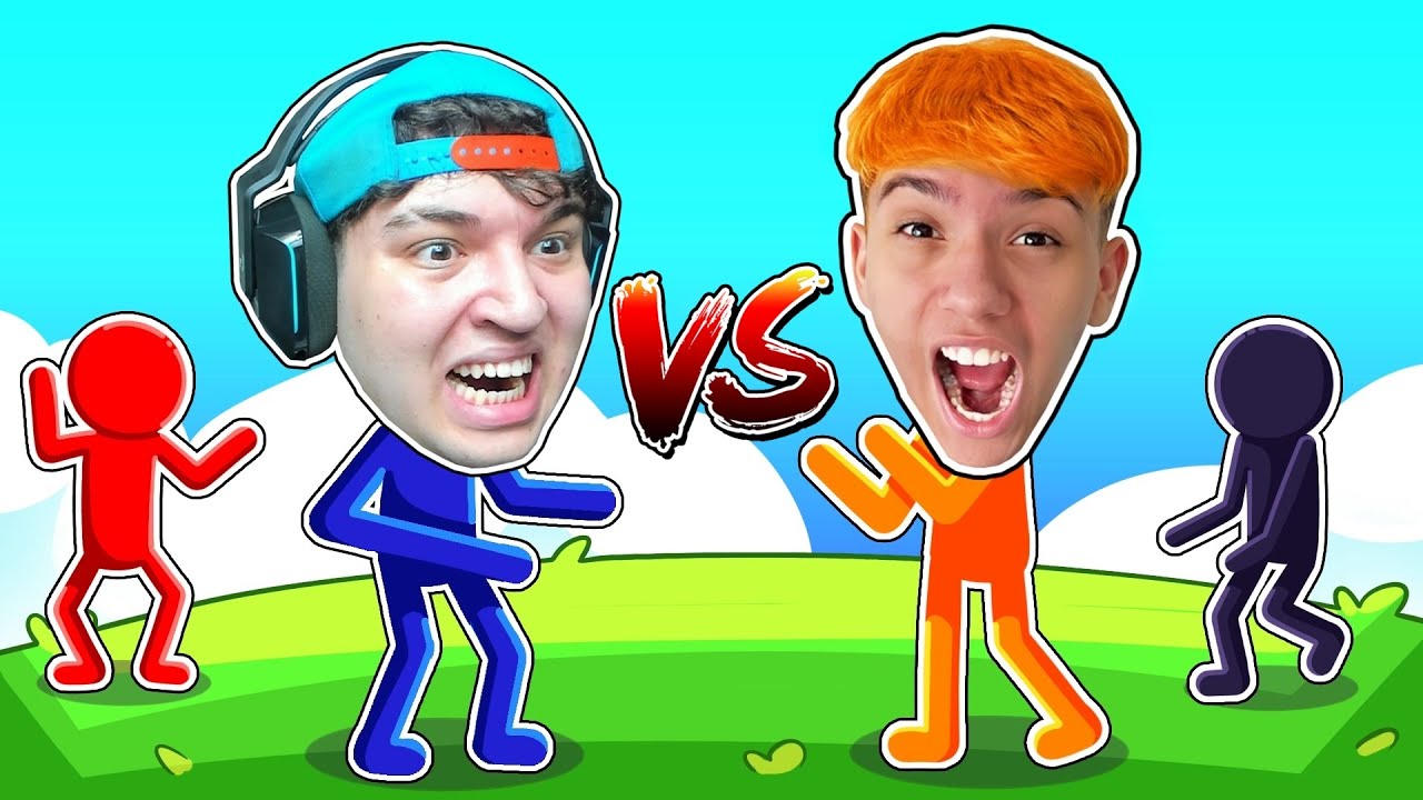 O ÚLTIMO QUE SOBREVIVER A BATALHA DOS STICKMAN VENCE NO ROBLOX!! (Algicosathlon)