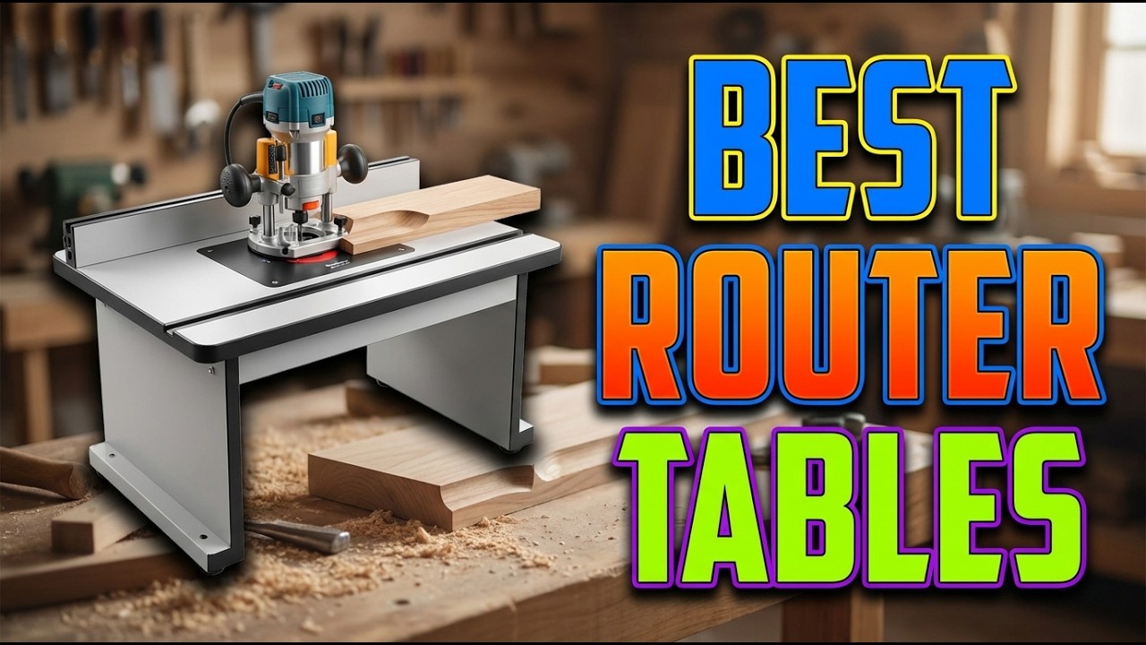 TOP 5 Best Router Tables 2026