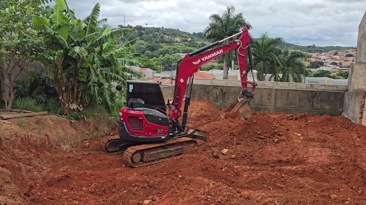 MINI ESCAVADEIRA YANMAR VIO 80